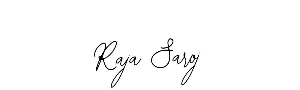 Similarly Bearetta-2O07w is the best handwritten signature design. Signature creator online .You can use it as an online autograph creator for name Raja Saroj. Raja Saroj signature style 12 images and pictures png