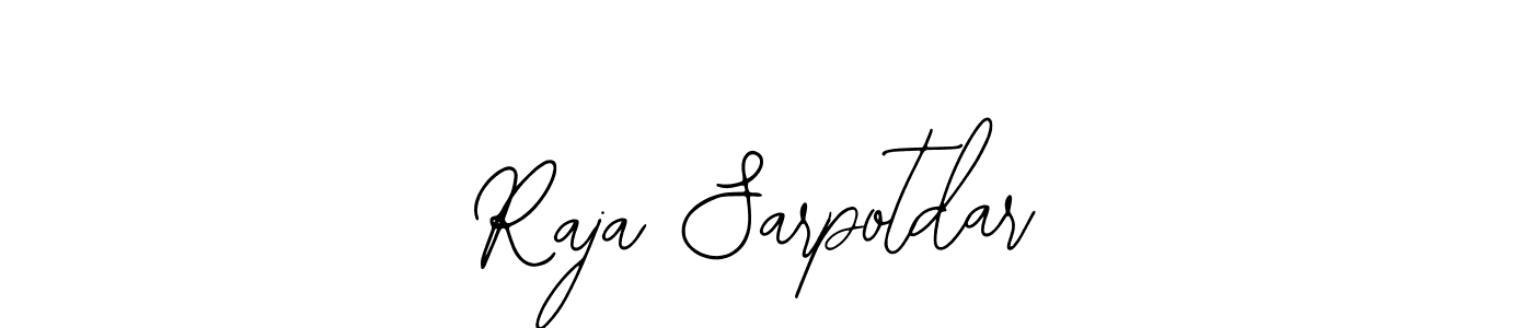 You can use this online signature creator to create a handwritten signature for the name Raja Sarpotdar. This is the best online autograph maker. Raja Sarpotdar signature style 12 images and pictures png