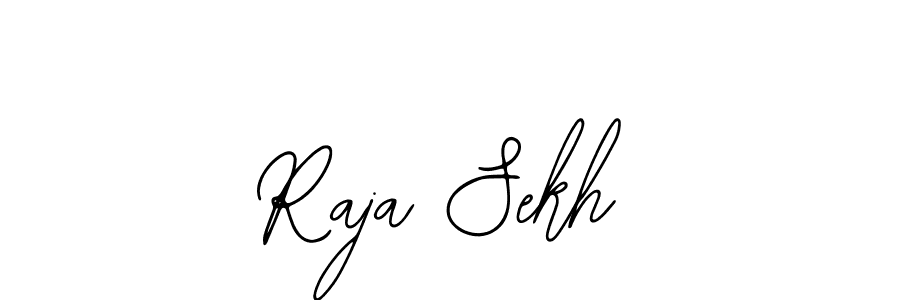 Make a beautiful signature design for name Raja Sekh. Use this online signature maker to create a handwritten signature for free. Raja Sekh signature style 12 images and pictures png