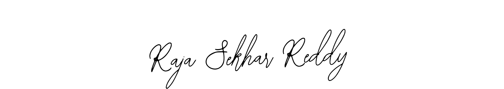 Also we have Raja Sekhar Reddy name is the best signature style. Create professional handwritten signature collection using Bearetta-2O07w autograph style. Raja Sekhar Reddy signature style 12 images and pictures png