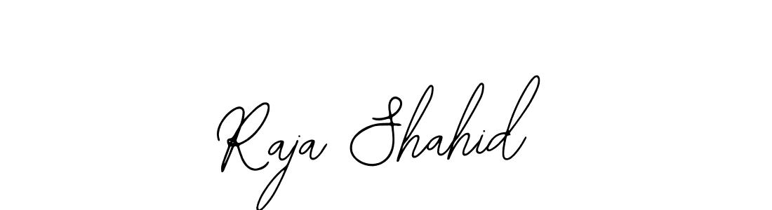 Make a beautiful signature design for name Raja Shahid. With this signature (Bearetta-2O07w) style, you can create a handwritten signature for free. Raja Shahid signature style 12 images and pictures png