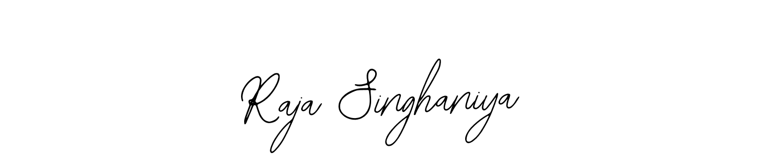 Similarly Bearetta-2O07w is the best handwritten signature design. Signature creator online .You can use it as an online autograph creator for name Raja Singhaniya. Raja Singhaniya signature style 12 images and pictures png