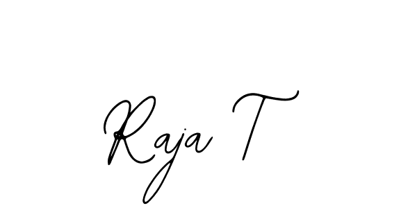 You can use this online signature creator to create a handwritten signature for the name Raja T. This is the best online autograph maker. Raja T signature style 12 images and pictures png