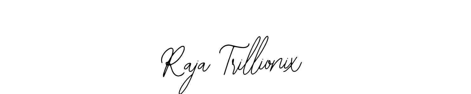 You can use this online signature creator to create a handwritten signature for the name Raja Trillionix. This is the best online autograph maker. Raja Trillionix signature style 12 images and pictures png