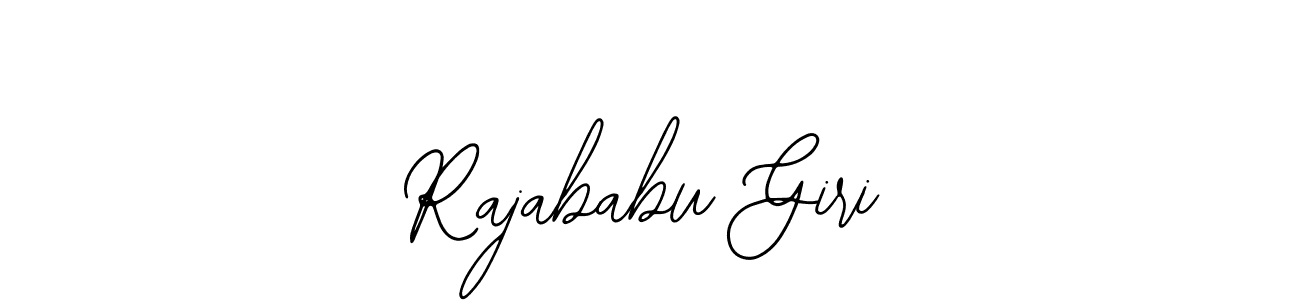 Use a signature maker to create a handwritten signature online. With this signature software, you can design (Bearetta-2O07w) your own signature for name Rajababu Giri. Rajababu Giri signature style 12 images and pictures png