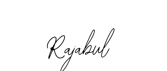 Make a beautiful signature design for name Rajabul. With this signature (Bearetta-2O07w) style, you can create a handwritten signature for free. Rajabul signature style 12 images and pictures png