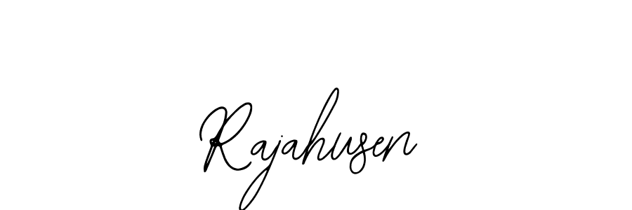 Use a signature maker to create a handwritten signature online. With this signature software, you can design (Bearetta-2O07w) your own signature for name Rajahusen. Rajahusen signature style 12 images and pictures png