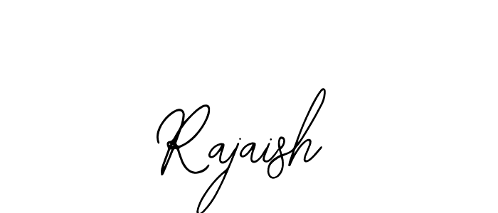The best way (Bearetta-2O07w) to make a short signature is to pick only two or three words in your name. The name Rajaish include a total of six letters. For converting this name. Rajaish signature style 12 images and pictures png