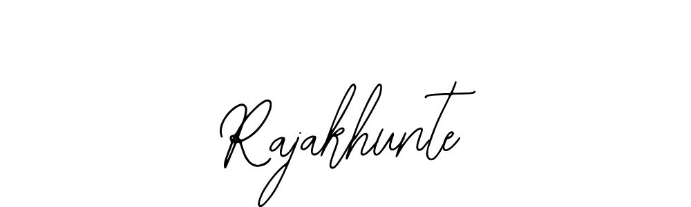 It looks lik you need a new signature style for name Rajakhunte. Design unique handwritten (Bearetta-2O07w) signature with our free signature maker in just a few clicks. Rajakhunte signature style 12 images and pictures png