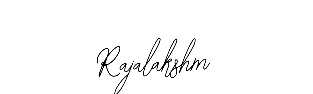 You should practise on your own different ways (Bearetta-2O07w) to write your name (Rajalakshm) in signature. don't let someone else do it for you. Rajalakshm signature style 12 images and pictures png