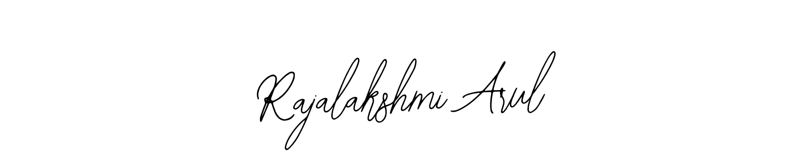 Similarly Bearetta-2O07w is the best handwritten signature design. Signature creator online .You can use it as an online autograph creator for name Rajalakshmi Arul. Rajalakshmi Arul signature style 12 images and pictures png