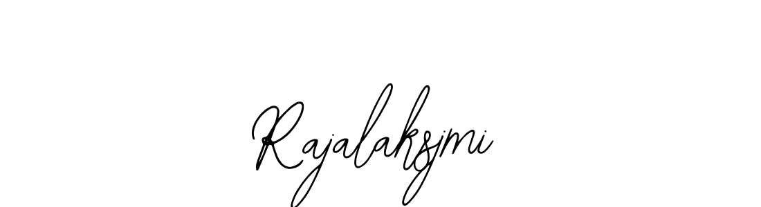 How to make Rajalaksjmi name signature. Use Bearetta-2O07w style for creating short signs online. This is the latest handwritten sign. Rajalaksjmi signature style 12 images and pictures png