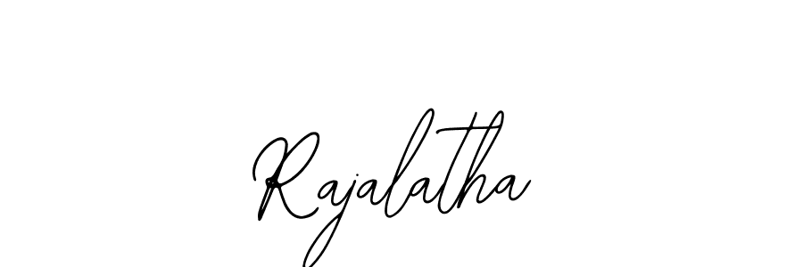 How to make Rajalatha signature? Bearetta-2O07w is a professional autograph style. Create handwritten signature for Rajalatha name. Rajalatha signature style 12 images and pictures png