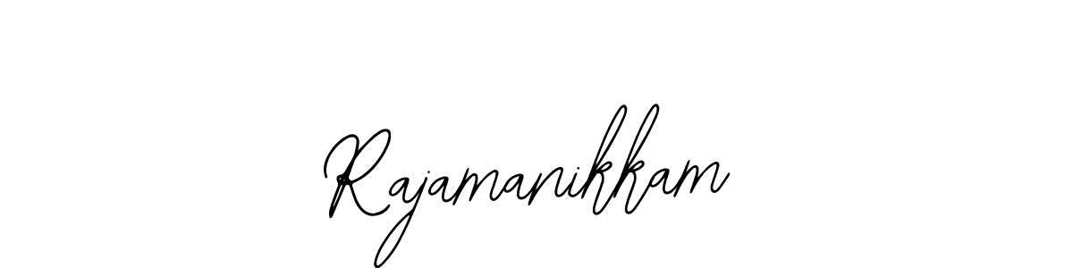 Similarly Bearetta-2O07w is the best handwritten signature design. Signature creator online .You can use it as an online autograph creator for name Rajamanikkam. Rajamanikkam signature style 12 images and pictures png