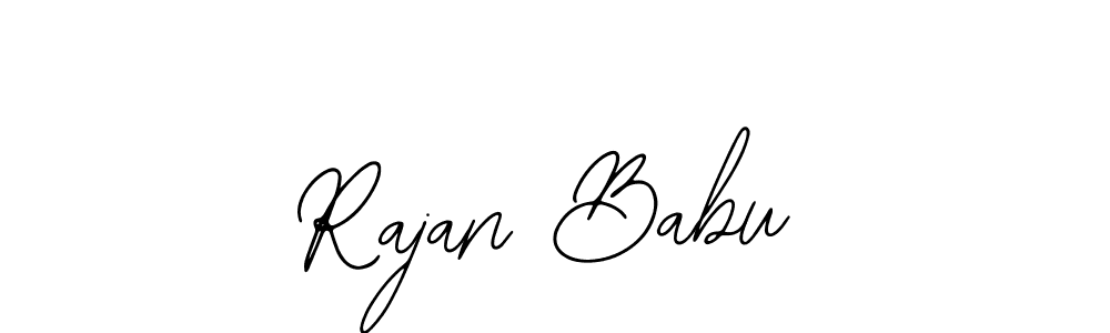 The best way (Bearetta-2O07w) to make a short signature is to pick only two or three words in your name. The name Rajan Babu include a total of six letters. For converting this name. Rajan Babu signature style 12 images and pictures png