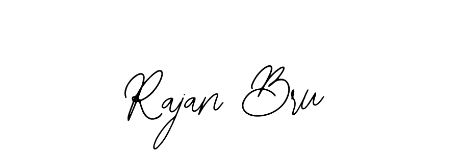 Make a beautiful signature design for name Rajan Bru. Use this online signature maker to create a handwritten signature for free. Rajan Bru signature style 12 images and pictures png