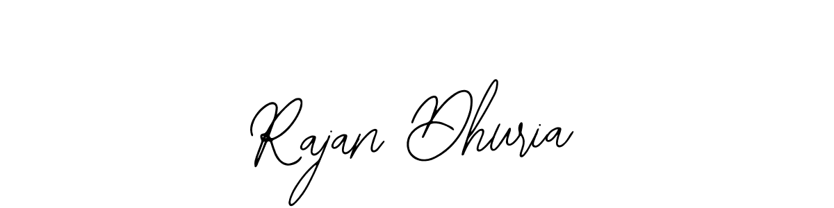 Use a signature maker to create a handwritten signature online. With this signature software, you can design (Bearetta-2O07w) your own signature for name Rajan Dhuria. Rajan Dhuria signature style 12 images and pictures png