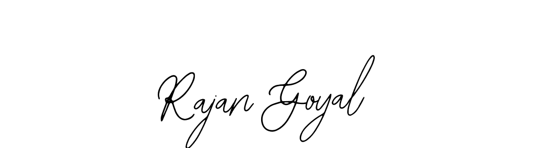 Rajan Goyal stylish signature style. Best Handwritten Sign (Bearetta-2O07w) for my name. Handwritten Signature Collection Ideas for my name Rajan Goyal. Rajan Goyal signature style 12 images and pictures png