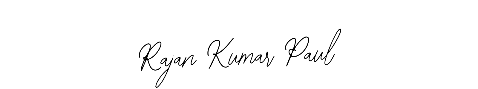 How to make Rajan Kumar Paul signature? Bearetta-2O07w is a professional autograph style. Create handwritten signature for Rajan Kumar Paul name. Rajan Kumar Paul signature style 12 images and pictures png