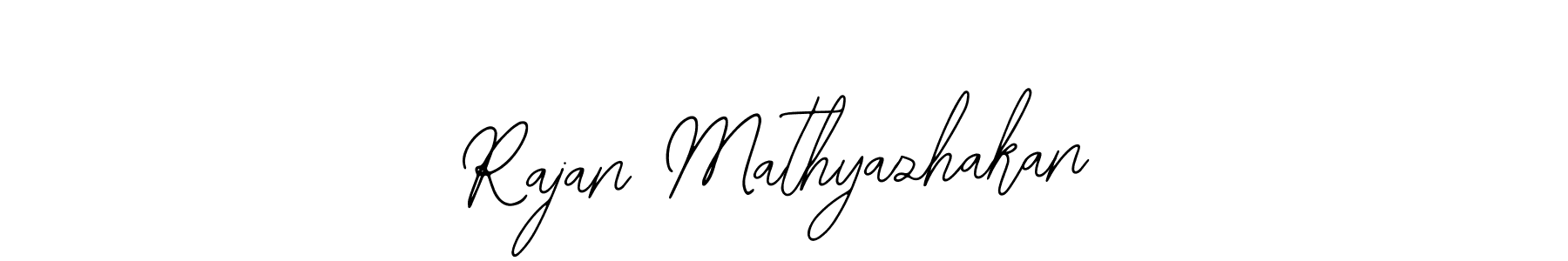 Use a signature maker to create a handwritten signature online. With this signature software, you can design (Bearetta-2O07w) your own signature for name Rajan Mathyazhakan. Rajan Mathyazhakan signature style 12 images and pictures png