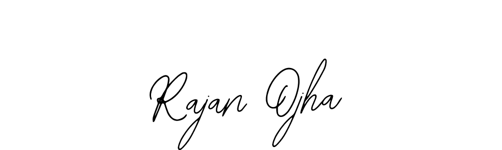 if you are searching for the best signature style for your name Rajan Ojha. so please give up your signature search. here we have designed multiple signature styles  using Bearetta-2O07w. Rajan Ojha signature style 12 images and pictures png