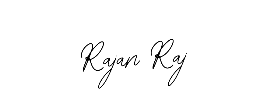 Rajan Raj stylish signature style. Best Handwritten Sign (Bearetta-2O07w) for my name. Handwritten Signature Collection Ideas for my name Rajan Raj. Rajan Raj signature style 12 images and pictures png