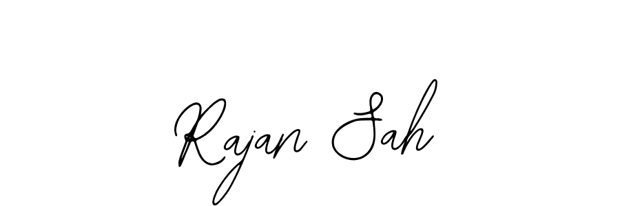 Design your own signature with our free online signature maker. With this signature software, you can create a handwritten (Bearetta-2O07w) signature for name Rajan Sah. Rajan Sah signature style 12 images and pictures png