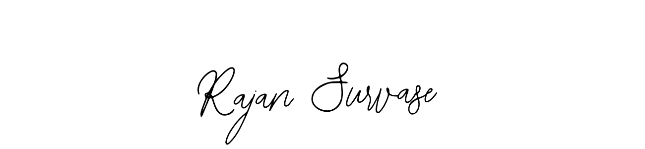 Rajan Survase stylish signature style. Best Handwritten Sign (Bearetta-2O07w) for my name. Handwritten Signature Collection Ideas for my name Rajan Survase. Rajan Survase signature style 12 images and pictures png