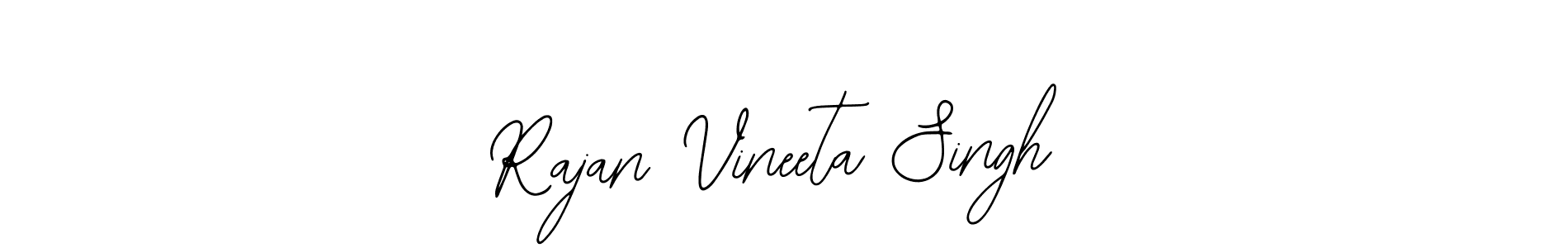 Make a beautiful signature design for name Rajan Vineeta Singh. With this signature (Bearetta-2O07w) style, you can create a handwritten signature for free. Rajan Vineeta Singh signature style 12 images and pictures png