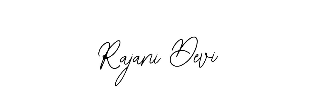 Bearetta-2O07w is a professional signature style that is perfect for those who want to add a touch of class to their signature. It is also a great choice for those who want to make their signature more unique. Get Rajani Devi name to fancy signature for free. Rajani Devi signature style 12 images and pictures png
