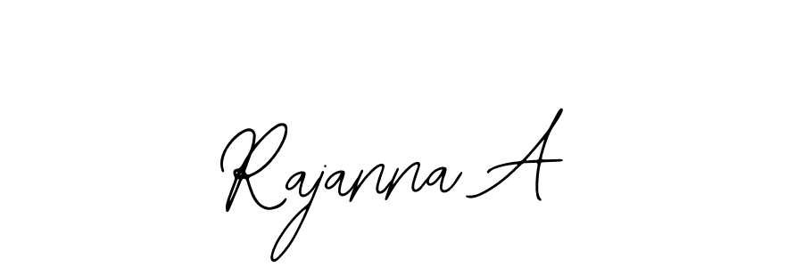 Make a beautiful signature design for name Rajanna A. Use this online signature maker to create a handwritten signature for free. Rajanna A signature style 12 images and pictures png