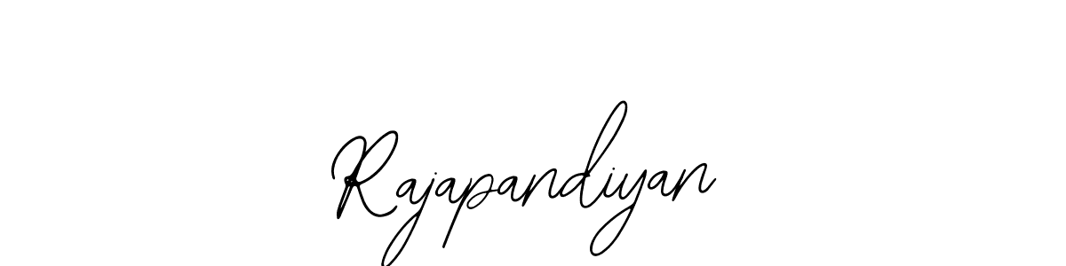 Use a signature maker to create a handwritten signature online. With this signature software, you can design (Bearetta-2O07w) your own signature for name Rajapandiyan. Rajapandiyan signature style 12 images and pictures png