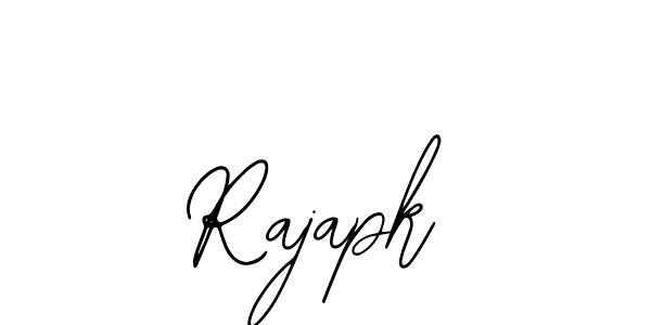 if you are searching for the best signature style for your name Rajapk. so please give up your signature search. here we have designed multiple signature styles  using Bearetta-2O07w. Rajapk signature style 12 images and pictures png