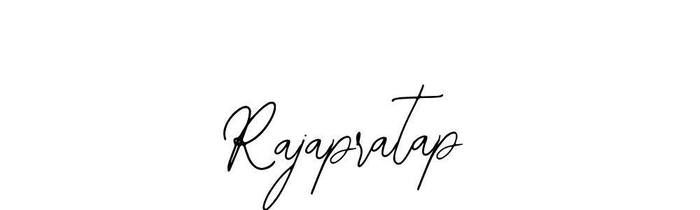 Bearetta-2O07w is a professional signature style that is perfect for those who want to add a touch of class to their signature. It is also a great choice for those who want to make their signature more unique. Get Rajapratap name to fancy signature for free. Rajapratap signature style 12 images and pictures png