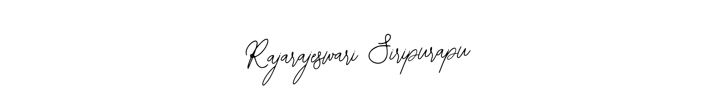 Rajarajeswari Siripurapu stylish signature style. Best Handwritten Sign (Bearetta-2O07w) for my name. Handwritten Signature Collection Ideas for my name Rajarajeswari Siripurapu. Rajarajeswari Siripurapu signature style 12 images and pictures png