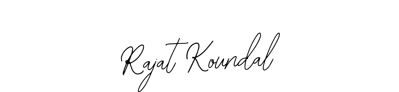 How to Draw Rajat Koundal signature style? Bearetta-2O07w is a latest design signature styles for name Rajat Koundal. Rajat Koundal signature style 12 images and pictures png