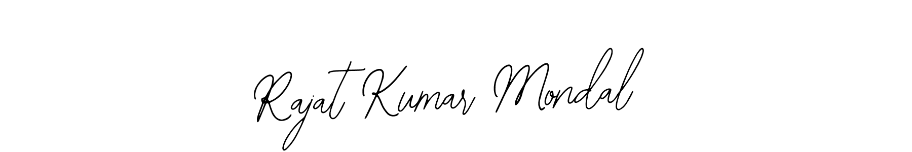 You should practise on your own different ways (Bearetta-2O07w) to write your name (Rajat Kumar Mondal) in signature. don't let someone else do it for you. Rajat Kumar Mondal signature style 12 images and pictures png