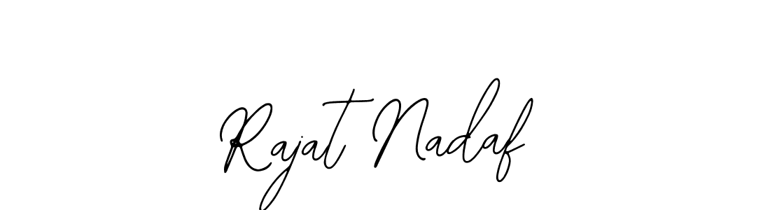Also we have Rajat Nadaf name is the best signature style. Create professional handwritten signature collection using Bearetta-2O07w autograph style. Rajat Nadaf signature style 12 images and pictures png