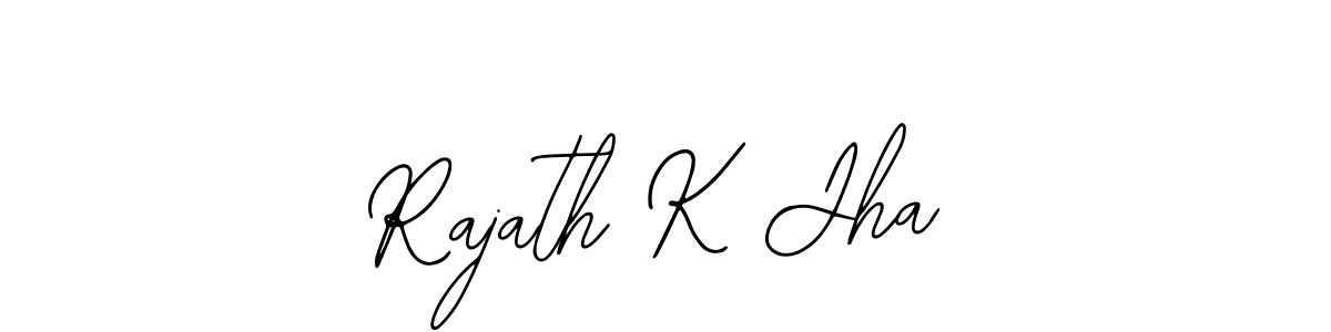 Make a short Rajath K Jha signature style. Manage your documents anywhere anytime using Bearetta-2O07w. Create and add eSignatures, submit forms, share and send files easily. Rajath K Jha signature style 12 images and pictures png