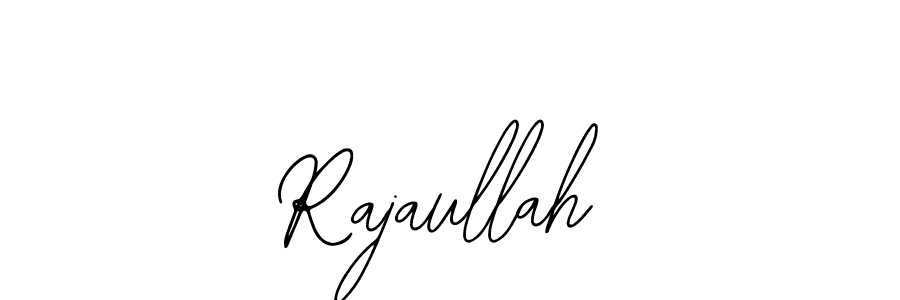 Create a beautiful signature design for name Rajaullah. With this signature (Bearetta-2O07w) fonts, you can make a handwritten signature for free. Rajaullah signature style 12 images and pictures png