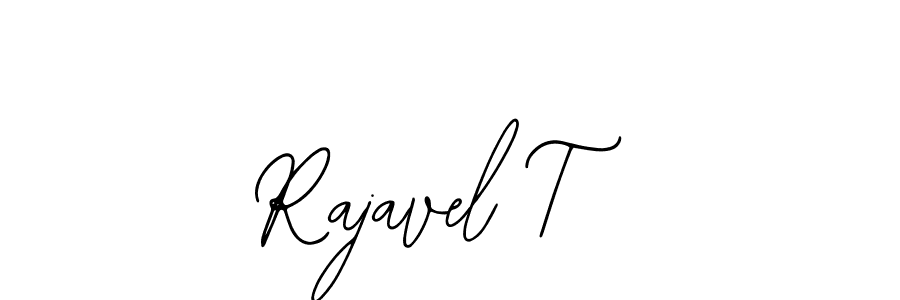 Make a beautiful signature design for name Rajavel T. With this signature (Bearetta-2O07w) style, you can create a handwritten signature for free. Rajavel T signature style 12 images and pictures png