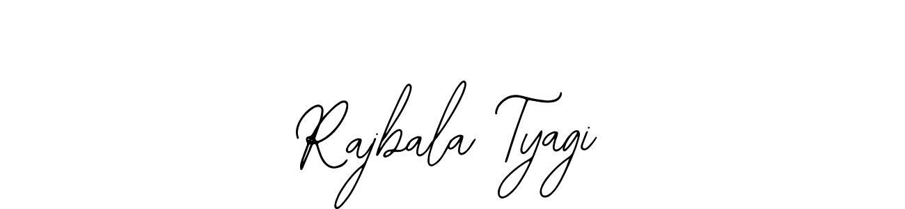 You should practise on your own different ways (Bearetta-2O07w) to write your name (Rajbala Tyagi) in signature. don't let someone else do it for you. Rajbala Tyagi signature style 12 images and pictures png