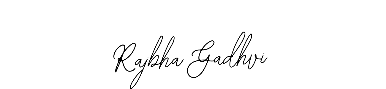 The best way (Bearetta-2O07w) to make a short signature is to pick only two or three words in your name. The name Rajbha Gadhvi include a total of six letters. For converting this name. Rajbha Gadhvi signature style 12 images and pictures png