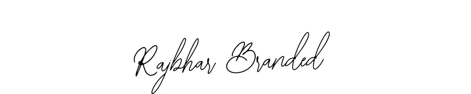 The best way (Bearetta-2O07w) to make a short signature is to pick only two or three words in your name. The name Rajbhar Branded include a total of six letters. For converting this name. Rajbhar Branded signature style 12 images and pictures png
