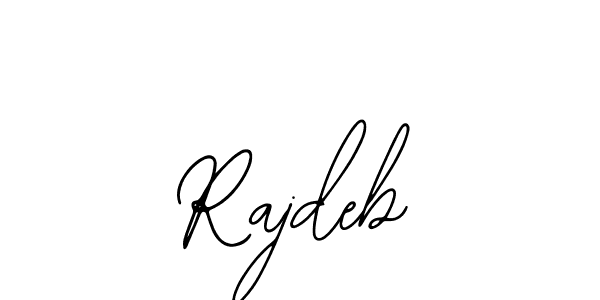 Use a signature maker to create a handwritten signature online. With this signature software, you can design (Bearetta-2O07w) your own signature for name Rajdeb. Rajdeb signature style 12 images and pictures png