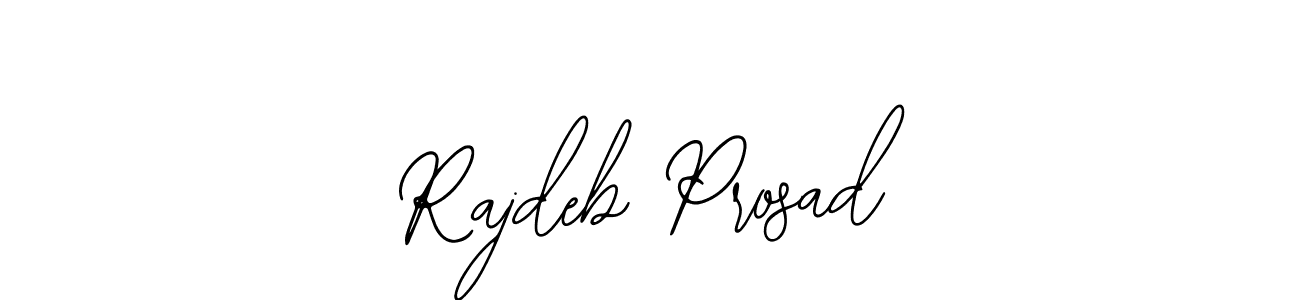 How to make Rajdeb Prosad name signature. Use Bearetta-2O07w style for creating short signs online. This is the latest handwritten sign. Rajdeb Prosad signature style 12 images and pictures png