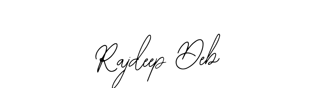 How to make Rajdeep Deb name signature. Use Bearetta-2O07w style for creating short signs online. This is the latest handwritten sign. Rajdeep Deb signature style 12 images and pictures png