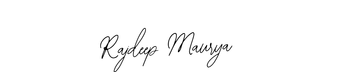 Similarly Bearetta-2O07w is the best handwritten signature design. Signature creator online .You can use it as an online autograph creator for name Rajdeep Maurya. Rajdeep Maurya signature style 12 images and pictures png