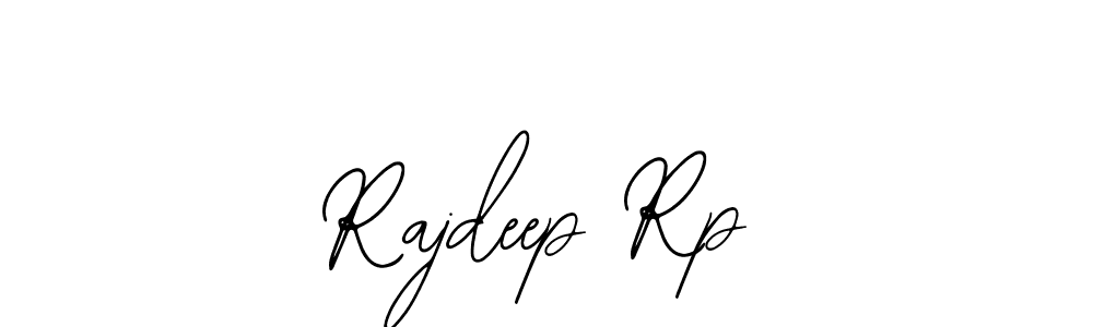 Design your own signature with our free online signature maker. With this signature software, you can create a handwritten (Bearetta-2O07w) signature for name Rajdeep Rp. Rajdeep Rp signature style 12 images and pictures png