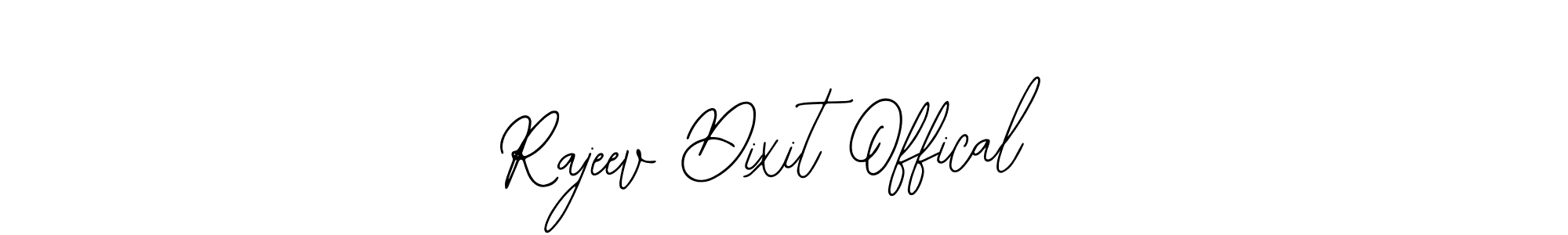 Use a signature maker to create a handwritten signature online. With this signature software, you can design (Bearetta-2O07w) your own signature for name Rajeev Dixit Offical. Rajeev Dixit Offical signature style 12 images and pictures png